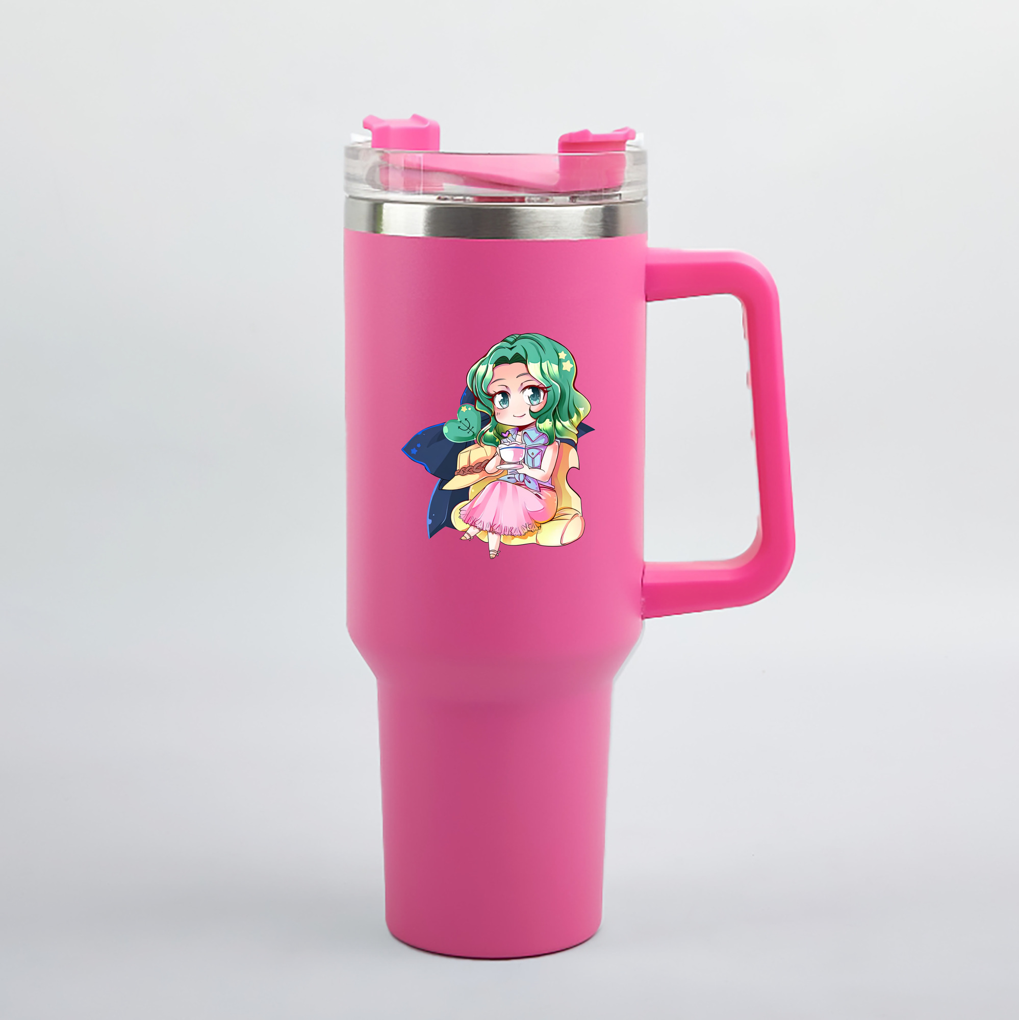 （画像用） 美少女戦士セーラームーン 海王 みちる（かいおう みちる） Sailor Moon Kaiou Michiru 1200mL車用タンブラー（カラープリント）